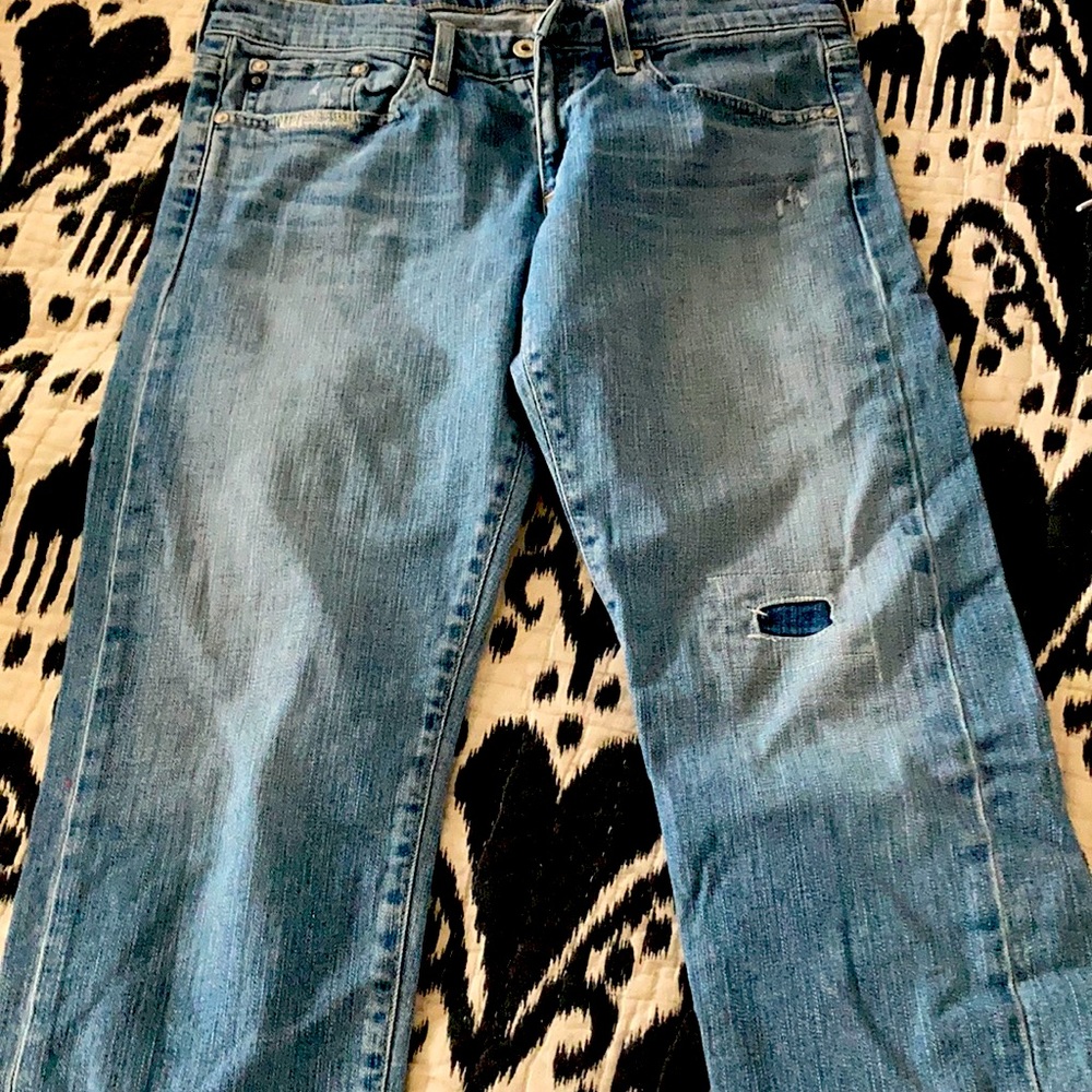 AG tomboy crop size 29